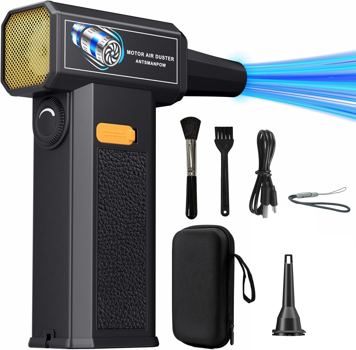 Cordless air duster and mini blower