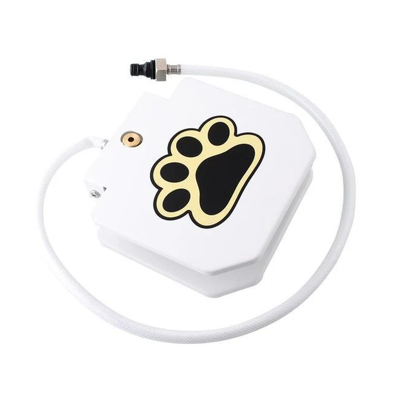 Paw-activated outdoor dog water fountain, view 10