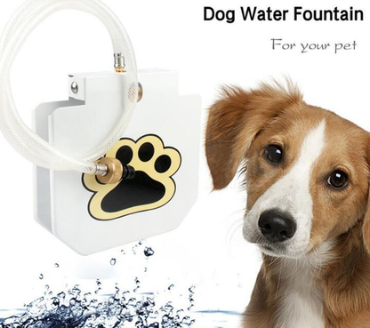 Paw-activated outdoor dog water fountain, view 5